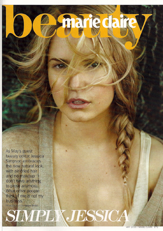 Illustration for article titled Gorgeous Gimmick: Jessica Simpson Without Retouching Or Makeup